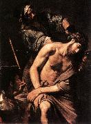 VALENTIN DE BOULOGNE Crowning with Thorns wr Spain oil painting artist